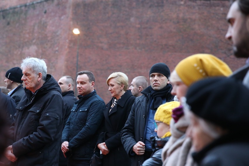 Prezydent Duda na uroczystościach w kościele św. Idziego