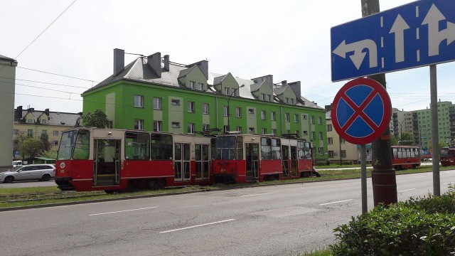 Dąbrowa Górnicza: wykoleił się tramwaj. Są utrudnienia w ruchu