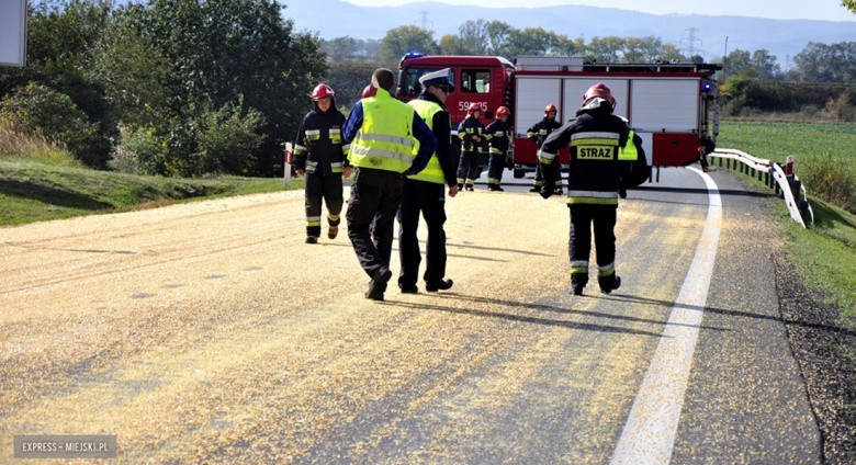 Wypadek w okolicach Ząbkowic Śląskich