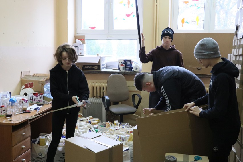 Przedświąteczną akcję pomocy miasto Kielce zorganizowało we...