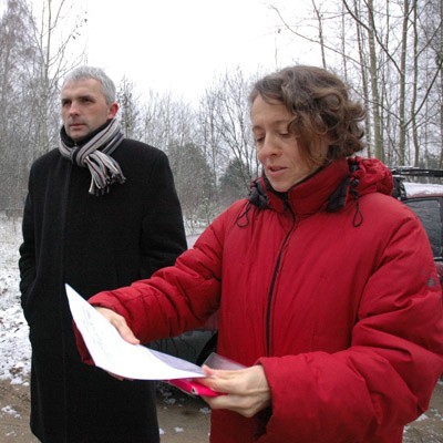 - Będziemy bronić ten las przed wycinką, jaka będzie miała miejsce, jeżeli powstanie tu cmentarz - mówi Małgorzata Grabowska-Snarska, jedna z założycielek stowarzyszenia mieszkańców