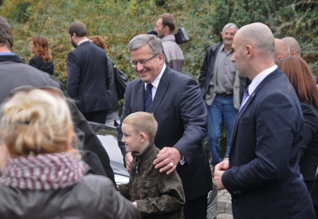 Bronisław Komorowski w Toruniu