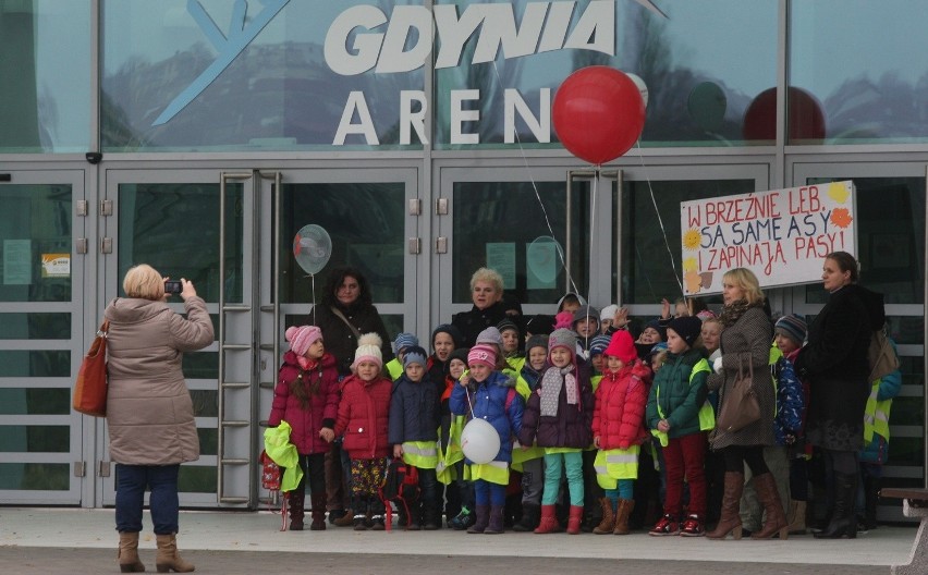 Finał konkursu na projekt znaku drogowego w Gdyni Arenie