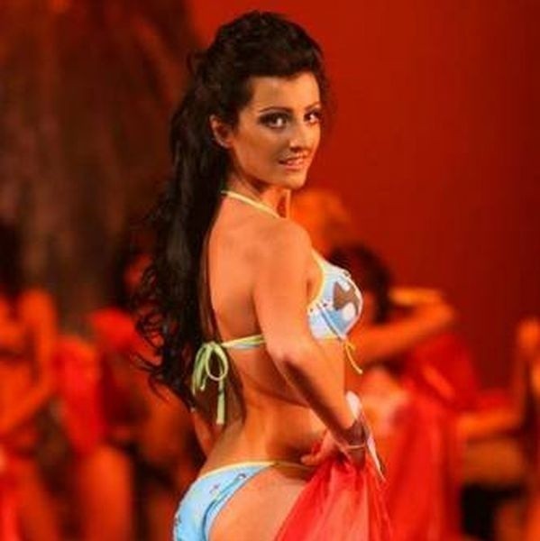 Start w konkursie Miss Polonia Ziemi Świętokrzyskiej to też szansa na karierę modelki. Na zdjęciu: Anna Jadwiżyc.