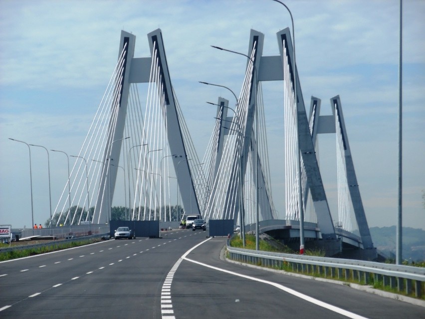 Most już gotowy, obwodnicą Krakowa pojedziemy szybciej