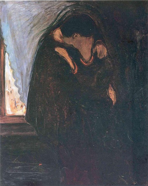 Pocałunek - Edvard Munch