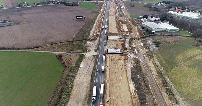 Budowa autostrady A1. Odcinek E, to ostatnia już część A1...