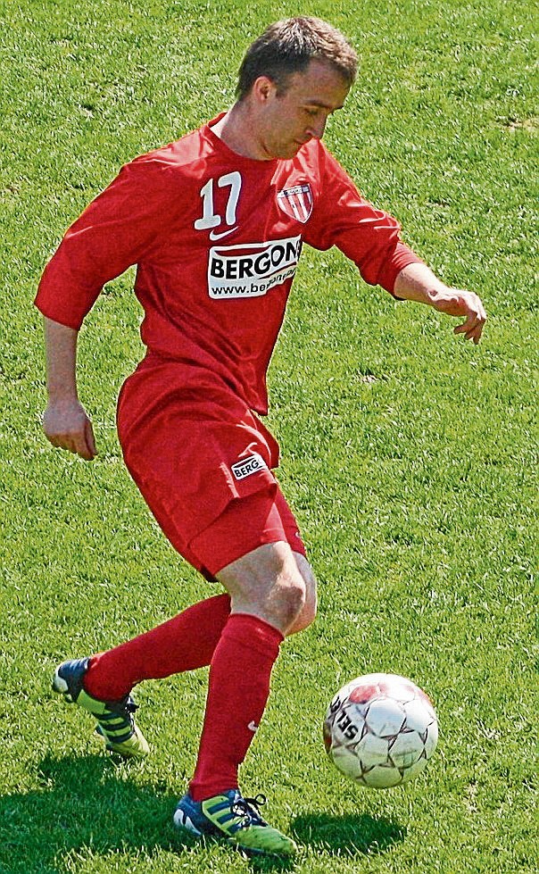 Wojciech Ochałek (Podgórze) strzelił gola i zaliczył dwie asysty