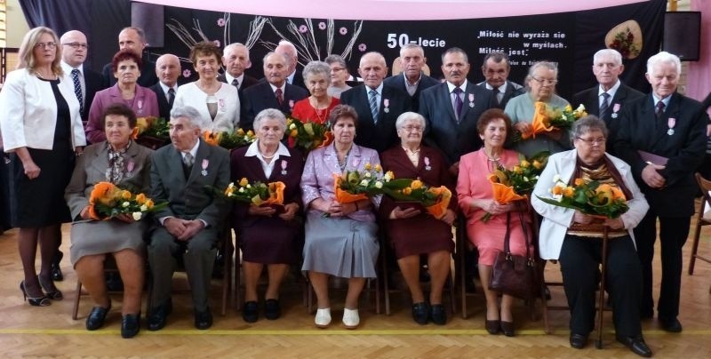 12 par małżeńskich z gminy Osiek świętowało swoje złote...