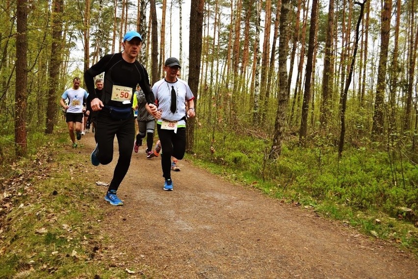 Bieg z Jajami na Trasie Zajączka w Lublińcu 22.04.2019.