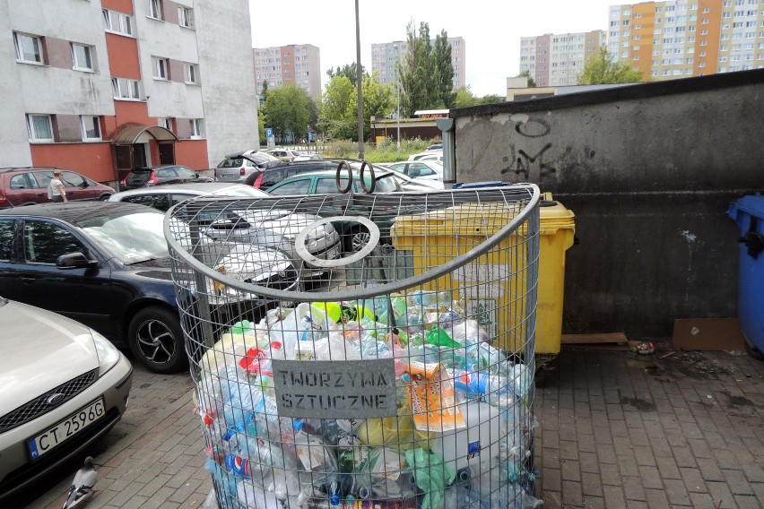 Tak w tej chwili wygląda teren  przy ulicy  Wojska polskiego...