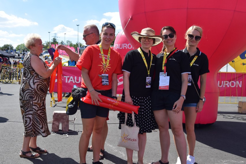 Miasteczko rowerowe przed Stadionem Ślaskim