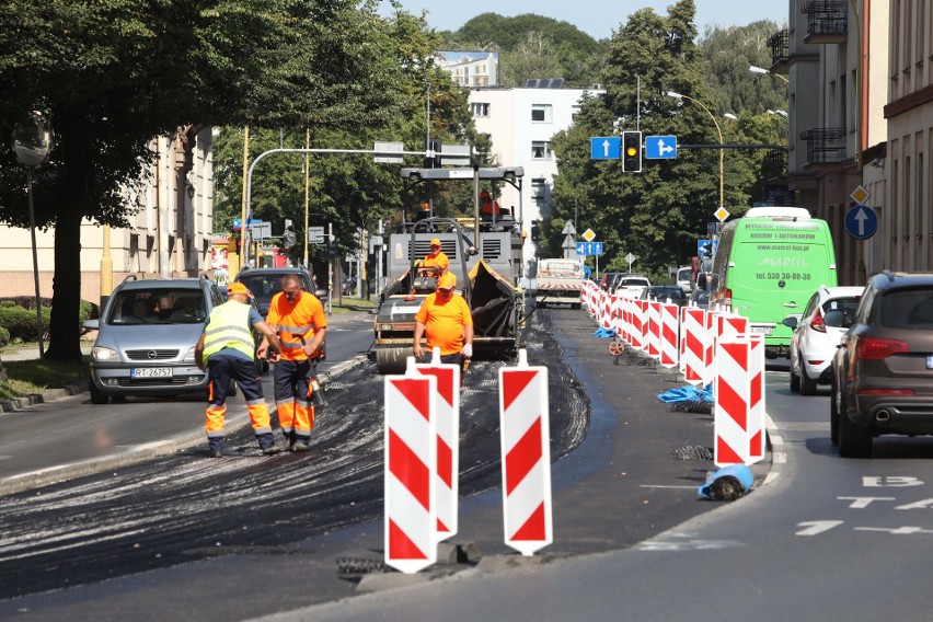 Remont ulicy Lisa-Kuli w Rzeszowie rozpoczął się 3 sierpnia...