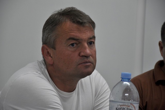 Trener Garbarni Kraków Mirosław Hajdo
