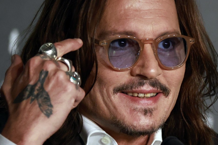 Johnny Depp zabrał głos na konferencji prasowej podczas...