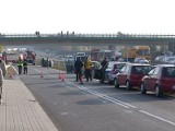 Dwie kobiety trafiły do szpitala po zderzeniu aut w Skarżysku
