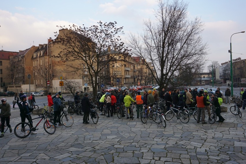 Poznań: Rowerzyści pokazali, że chcą zmian na ul. Grunwaldzkiej