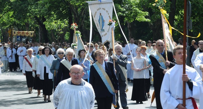 Boże Ciało. Główna procesja wyszła z katedry