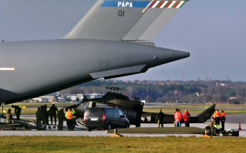 Boeing C-17 Globemaster w Gdańsku