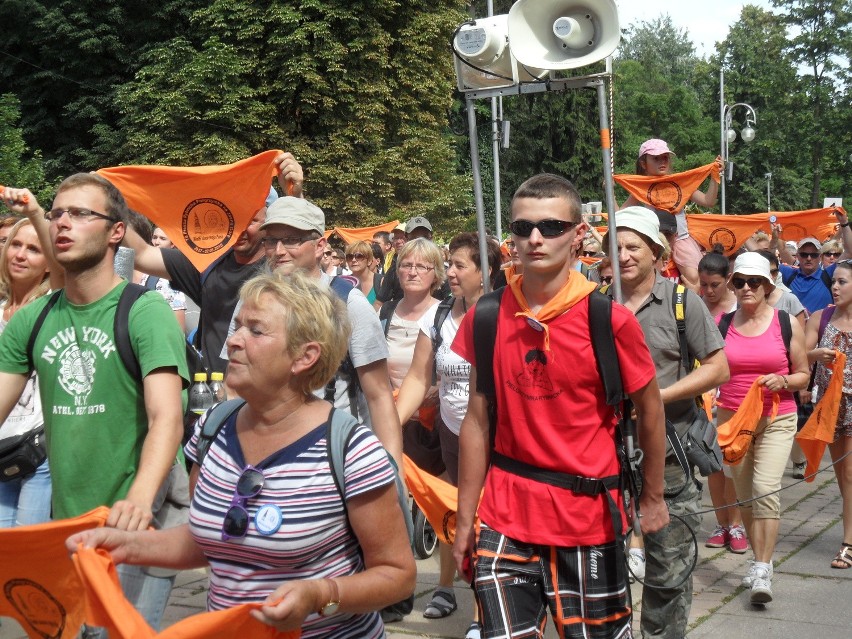 1 sierpnia 2015 Rybnicka pielgrzymka archidiecezji śląskiej...