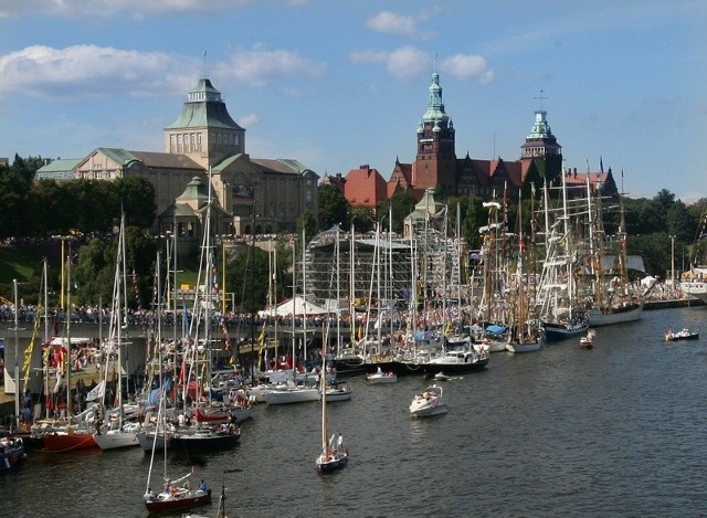 The Tall Ships Races 2013 w Szczecinie. Transmisja finału na żywo - kamera online na Wałach Chrobrego.