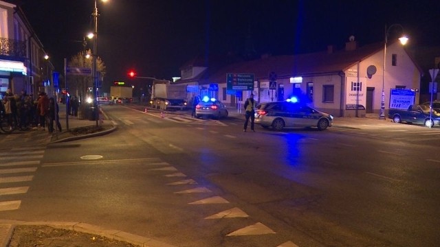 Do wypadku na ulicy Lubelskiej doszło około godziny dziewiętnastej.