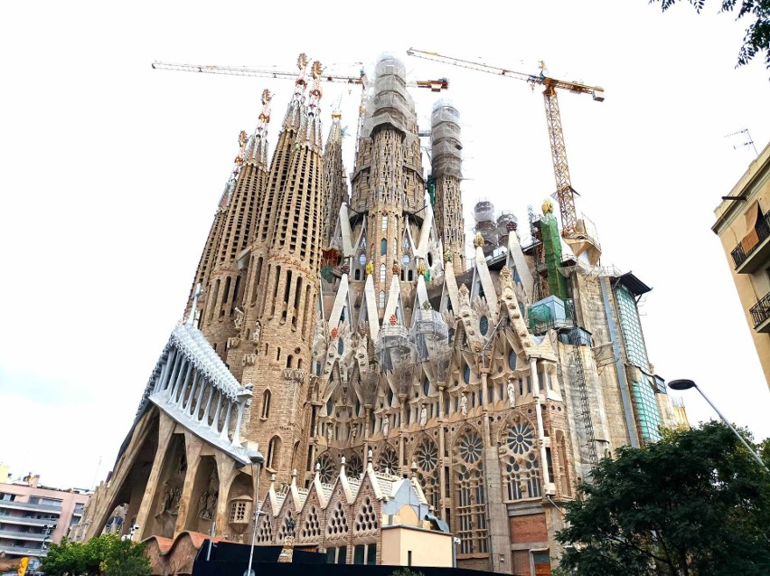 Kościół Sagrada Familia w Barcelonie