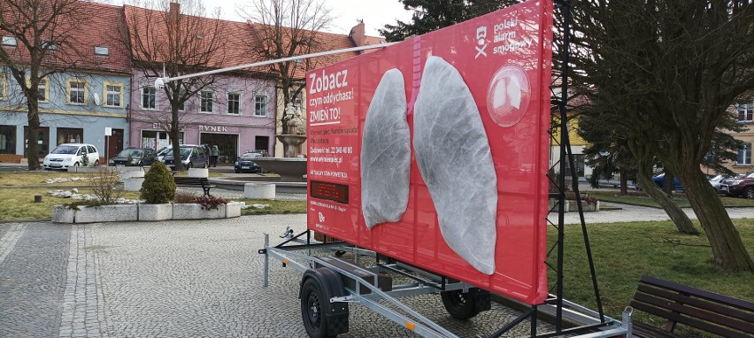 Mobilne płuca w Pyskowicach wchłaniają zanieczyszczenia powietrza w mieście