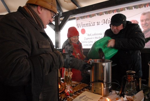 Na Festiwalu Grzańca wino lało się strumieniami.