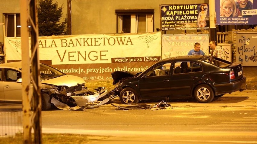 Wypadek na Paderewskiego. Zderzenie dwóch samochodów osobowych [zdjęcia]