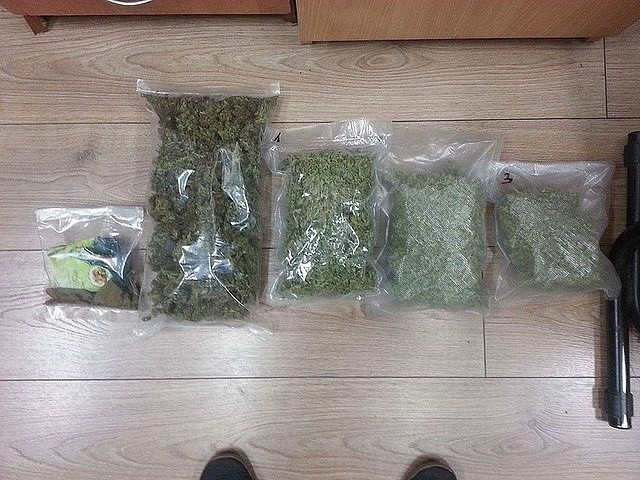 W mieszkaniach zatrzymanych mieleccy policjanci znaleźli znaczne ilości narkotyków.
