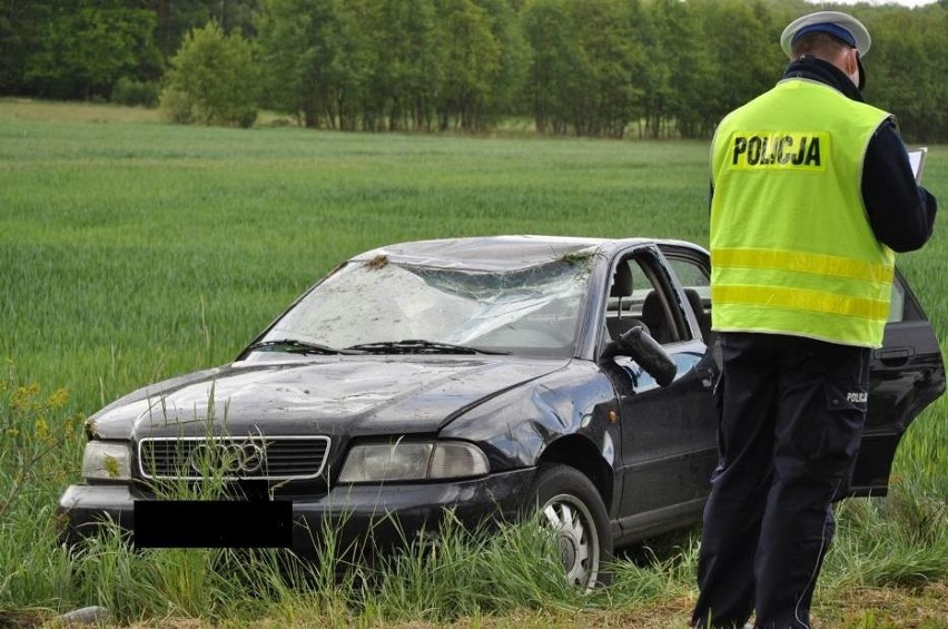 W poniedziałek po południu na drodze Grabówno - Wysoka w...