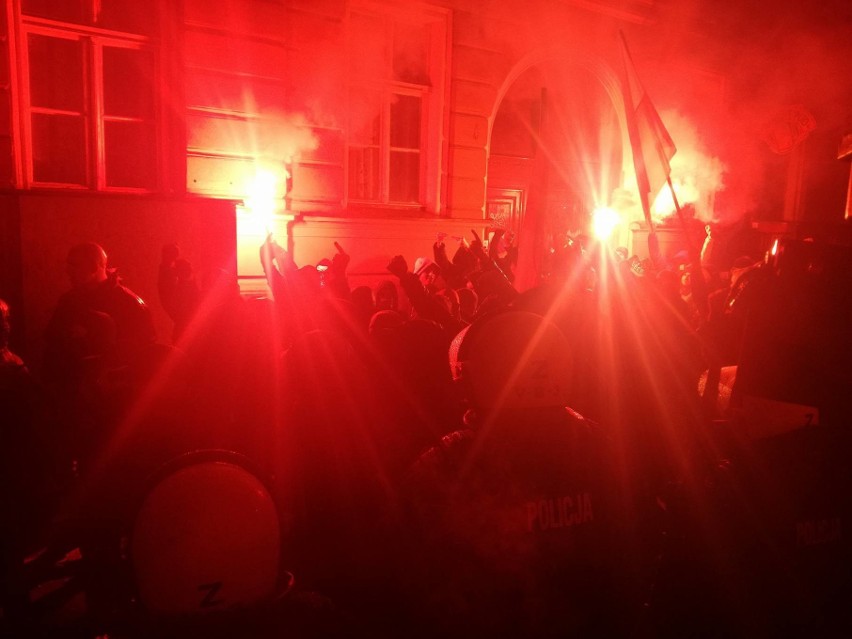 Manifestacje w centrum [ZDJĘCIA, RELACJA]