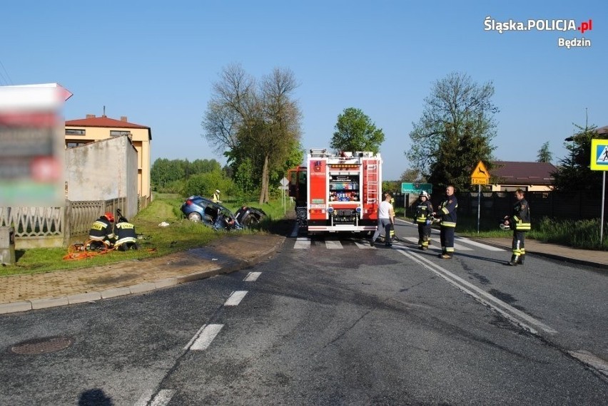 Wypadek w Nowej Wsi spowodował kierowca, który nie zatrzymał...