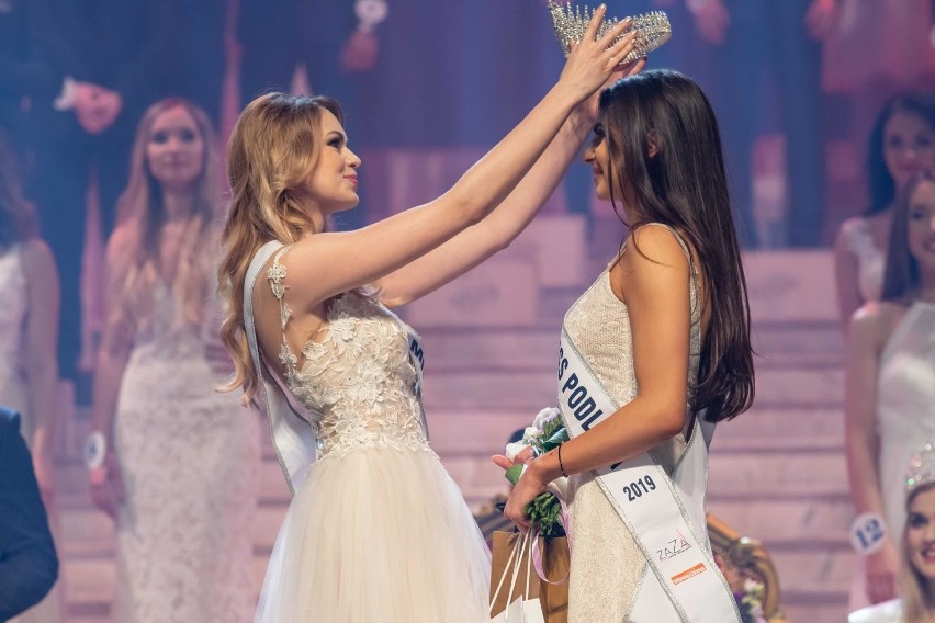 Aleksandra Drężek - Miss Podlasia 2019 - podczas gali w...