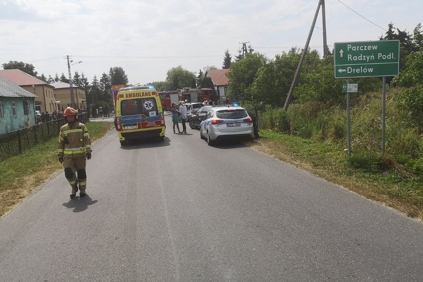 Tragiczny wypadek w powiecie bialskim. Nie żyje 90-letnia pasażerka