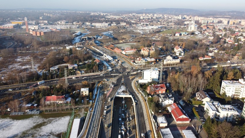 Budowa Trasy Łagiewnickiej postępuje. To obecnie największa...