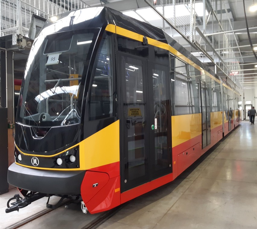 Zamówione przez miasto Łódź tramwaje produkcji Modertransu...