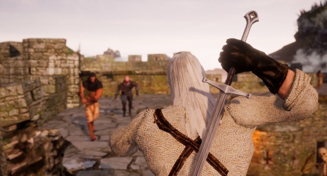 Mod pozwala nam spojrzeć oczami Geralta.