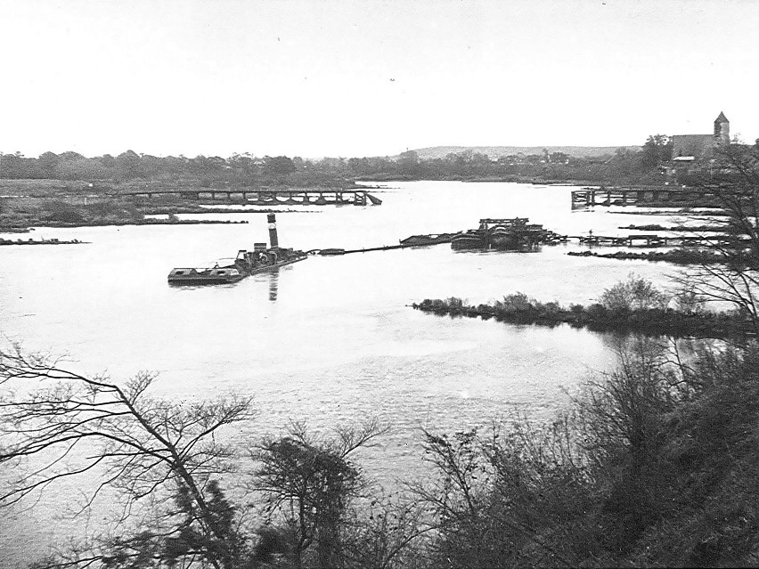 Odra, Chobienia, wraki jednostek,1946 rok