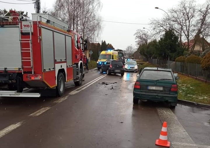 Jedna osoba ranna w wypadku na ul. Węgierskiej w Przeworsku [ZDJĘCIA]