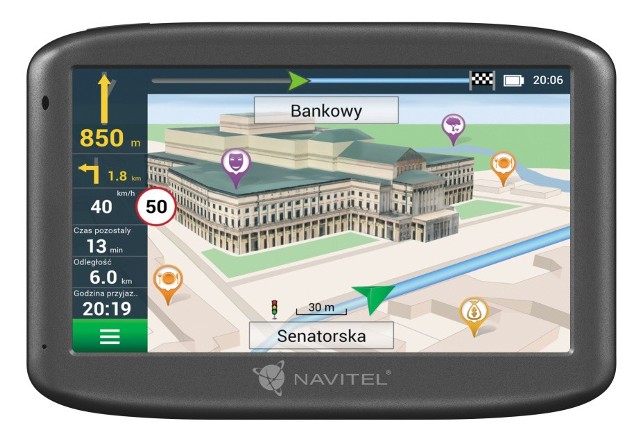 Kilka tygodni temu Navitel wprowadził na rynek nowy model nawigacji GPS – E505. Ta nowość ma dwie istotne cechy, które powodują, że warto jej się uważnie przyjrzeć.Fot. materiały producenta