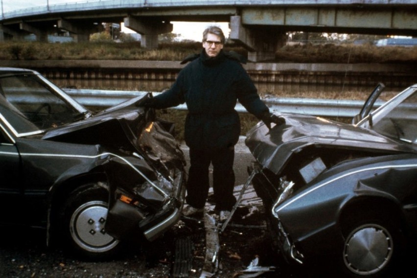 David Cronenberg w filmie Crash: Niebezpieczne pożądanie...