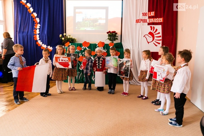 Święto Niepodległości. Przedszkolaki w Szczecinie pokazały historię Polski. Przygotowały specjalny program