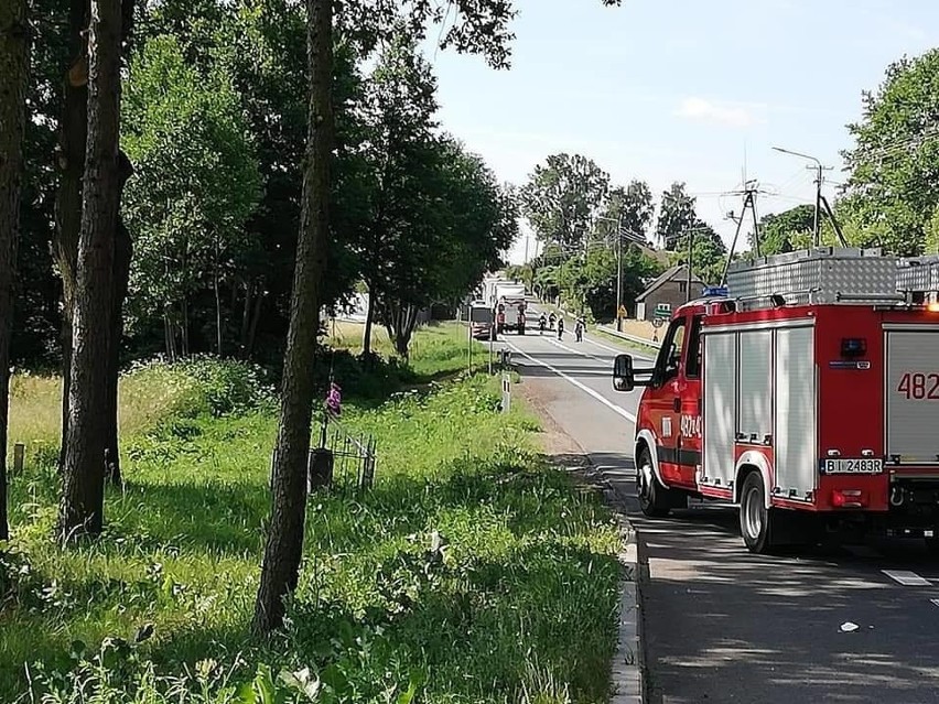 Po godz. 8 doszło do zdarzenia drogowego na DK8 w...