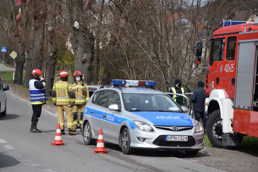 Dzisiaj (22.04.2021 r.) po godz. 14 doszło do kolizji na...