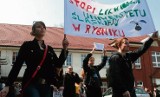 Rybnik: Studenci protestują przeciw likwidacji Uniwersytetu Śląskiego
