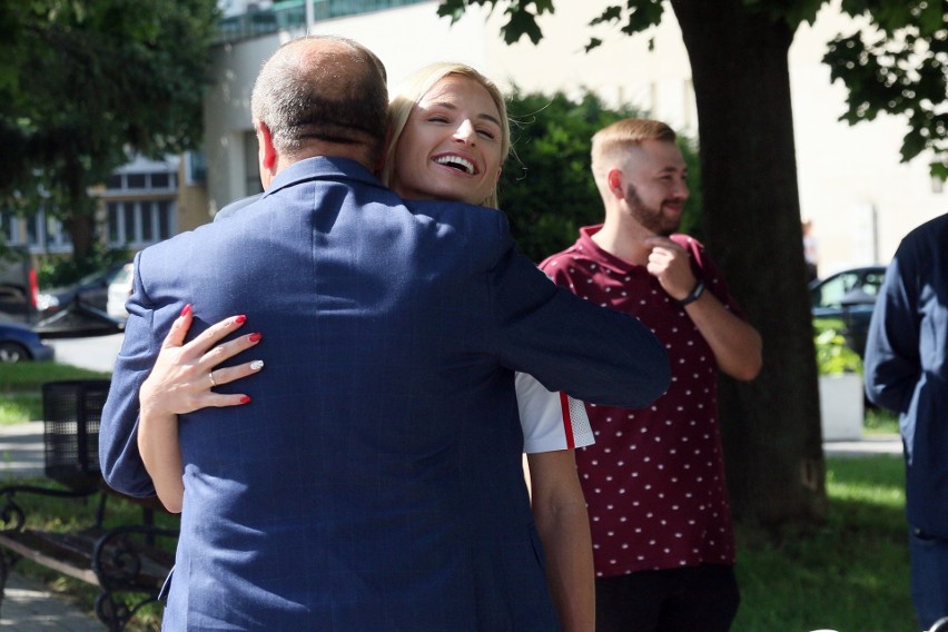 Małgorzata Hołub-Kowalik zaprezentowała w Lublinie swoje dwa medale Igrzysk Olimpijskich. Zobacz zdjęcia