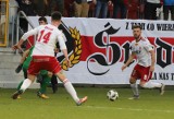 Fortuna 1 Liga. Dwa karne w końcówce. ŁKS Łódź uratował remis z Wigrami w ostatniej minucie