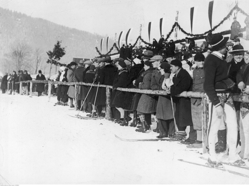 Skijöring, czyli przedwojenne wyścigi narciarskie w Zakopanem [GALERIA]